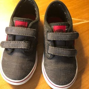 Boys Velcro VANS sneakers